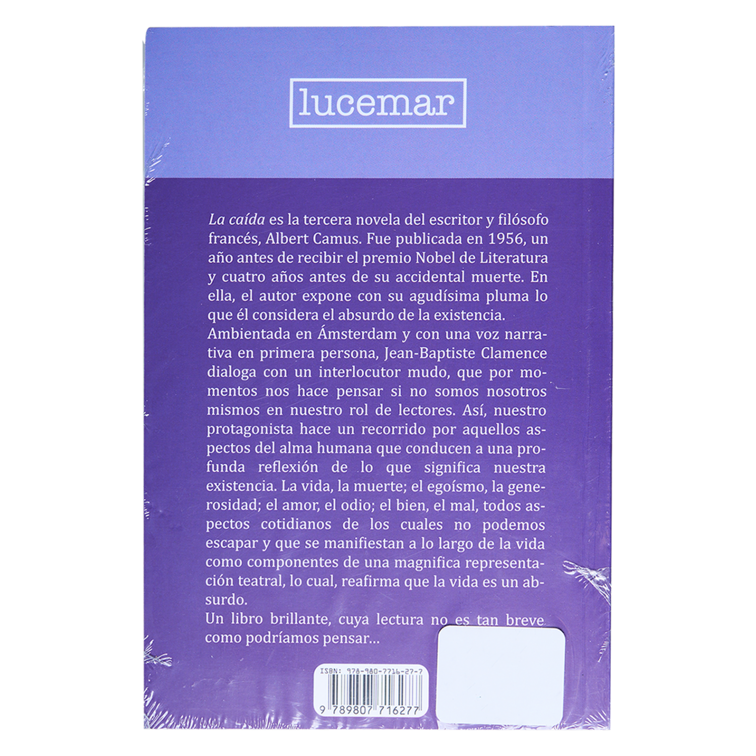 Libro La Caída LUCEMAR 128 Páginas