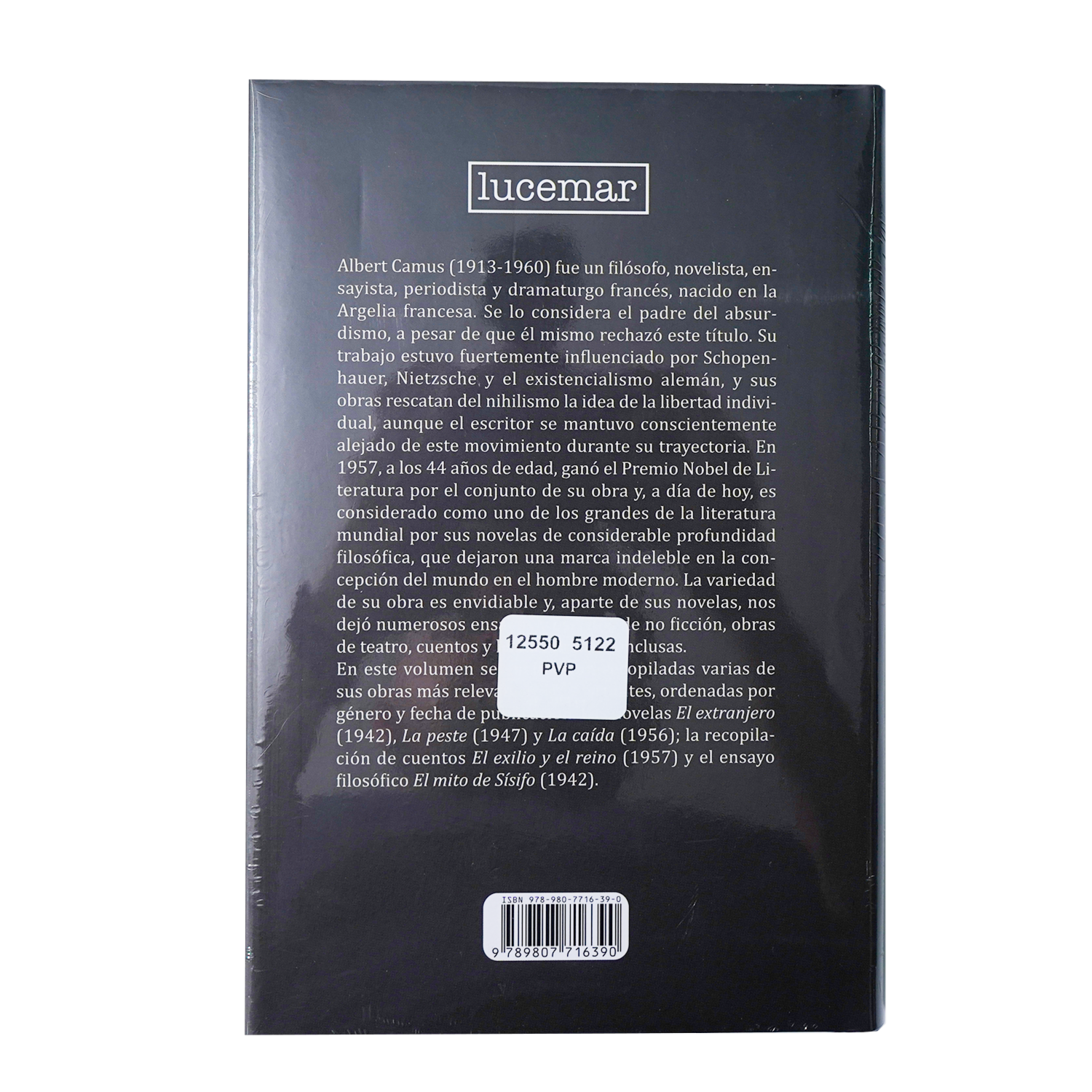 Libro Albert Camus Obras Selectas PLUTÓN 605 Páginas