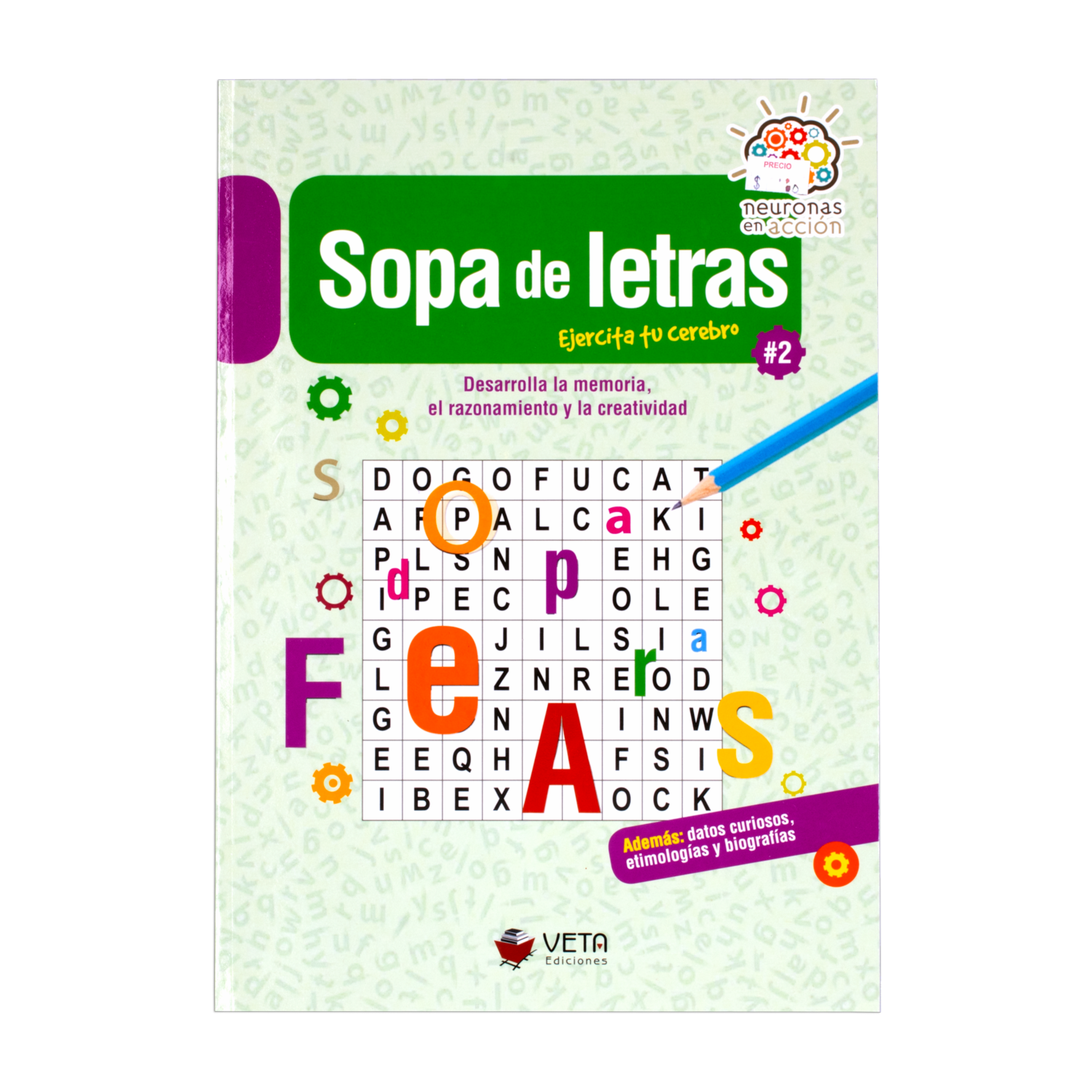 Libro Sopas De Letras N 2 GUADAL 79 Páginas