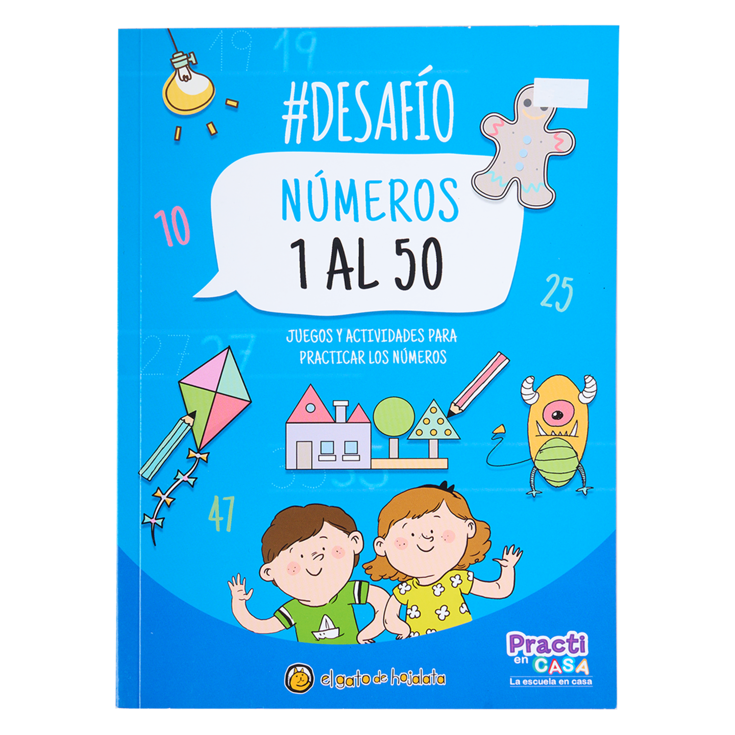 Libro Desafío Números 1 Al 50 2 MR.BOOKS 60 Páginas