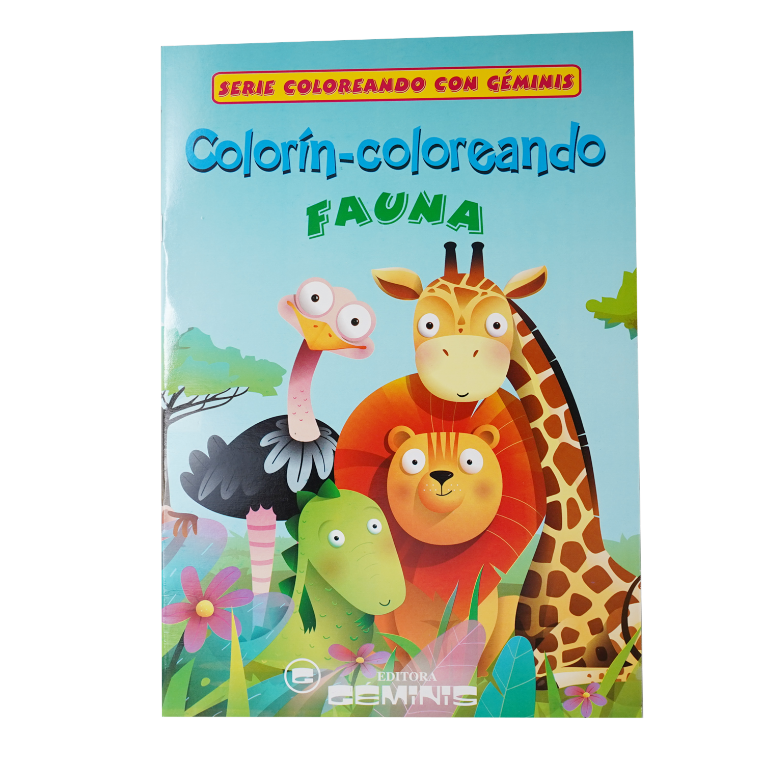Libro Colorín Coloreando Fauna RADMANDÍ 15 Páginas