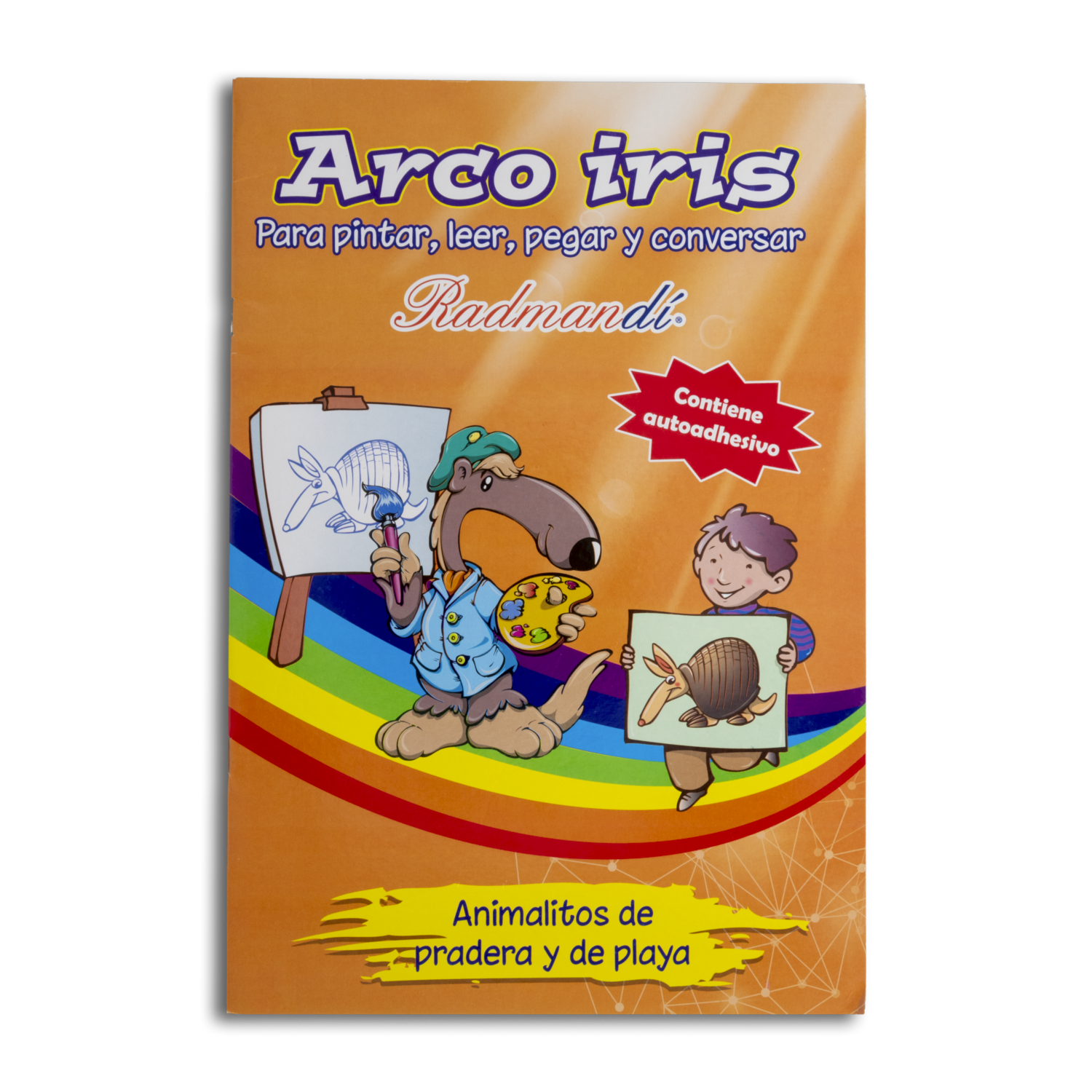 Libro Animalitos de Pradera Y De Playa Arcoíris TERCER MILENIO 12 Páginas