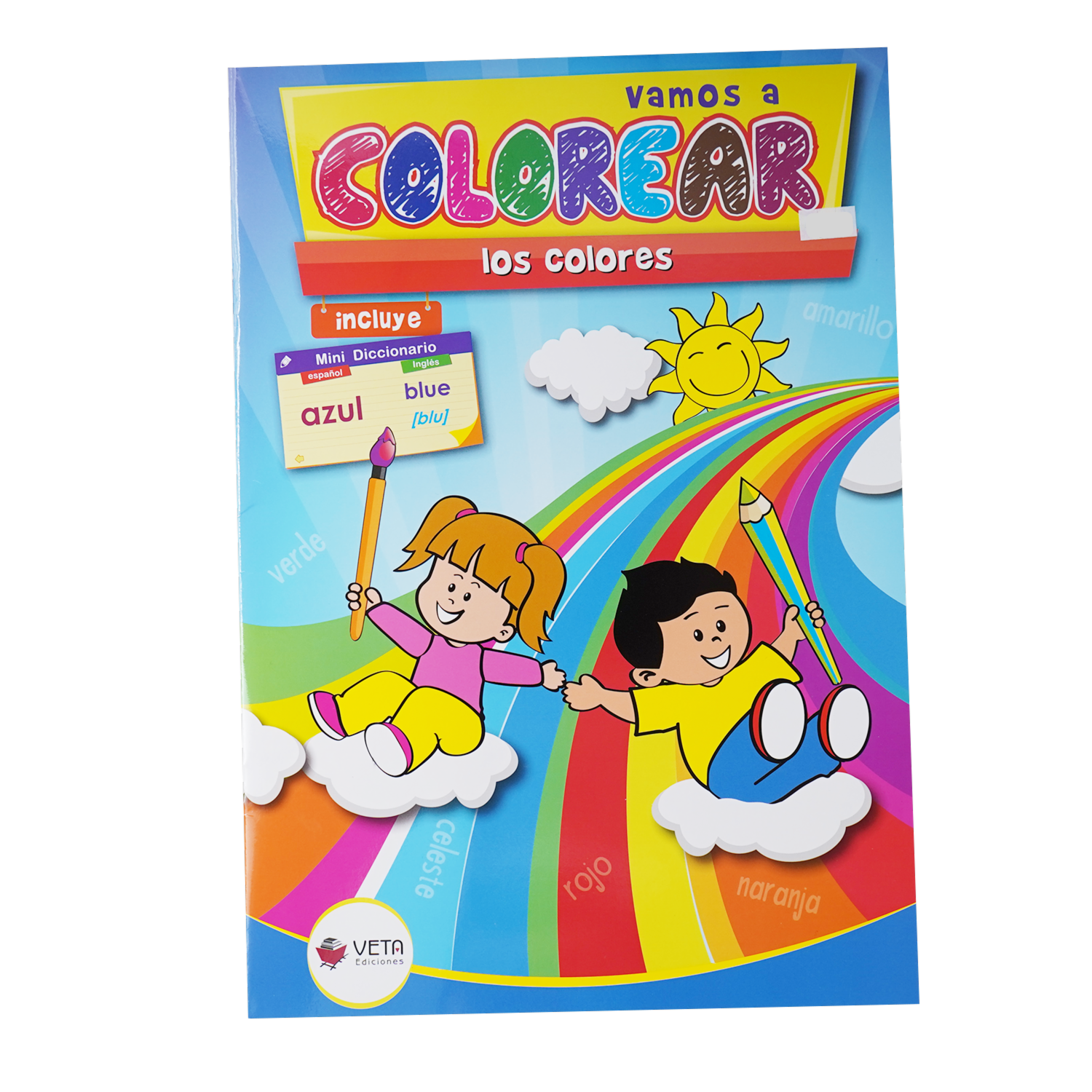 Libro Los Colores Vamos A Colorear EDARSI Unidad