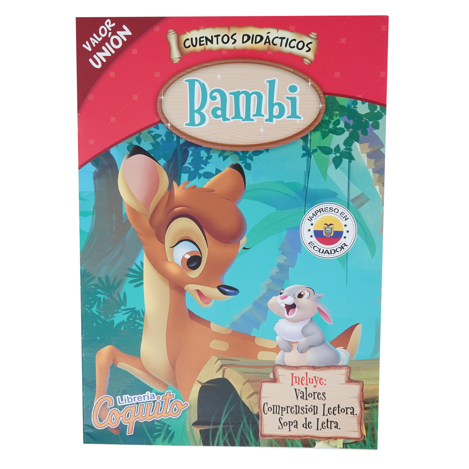 Libro Bambi COQUITO 18 Páginas