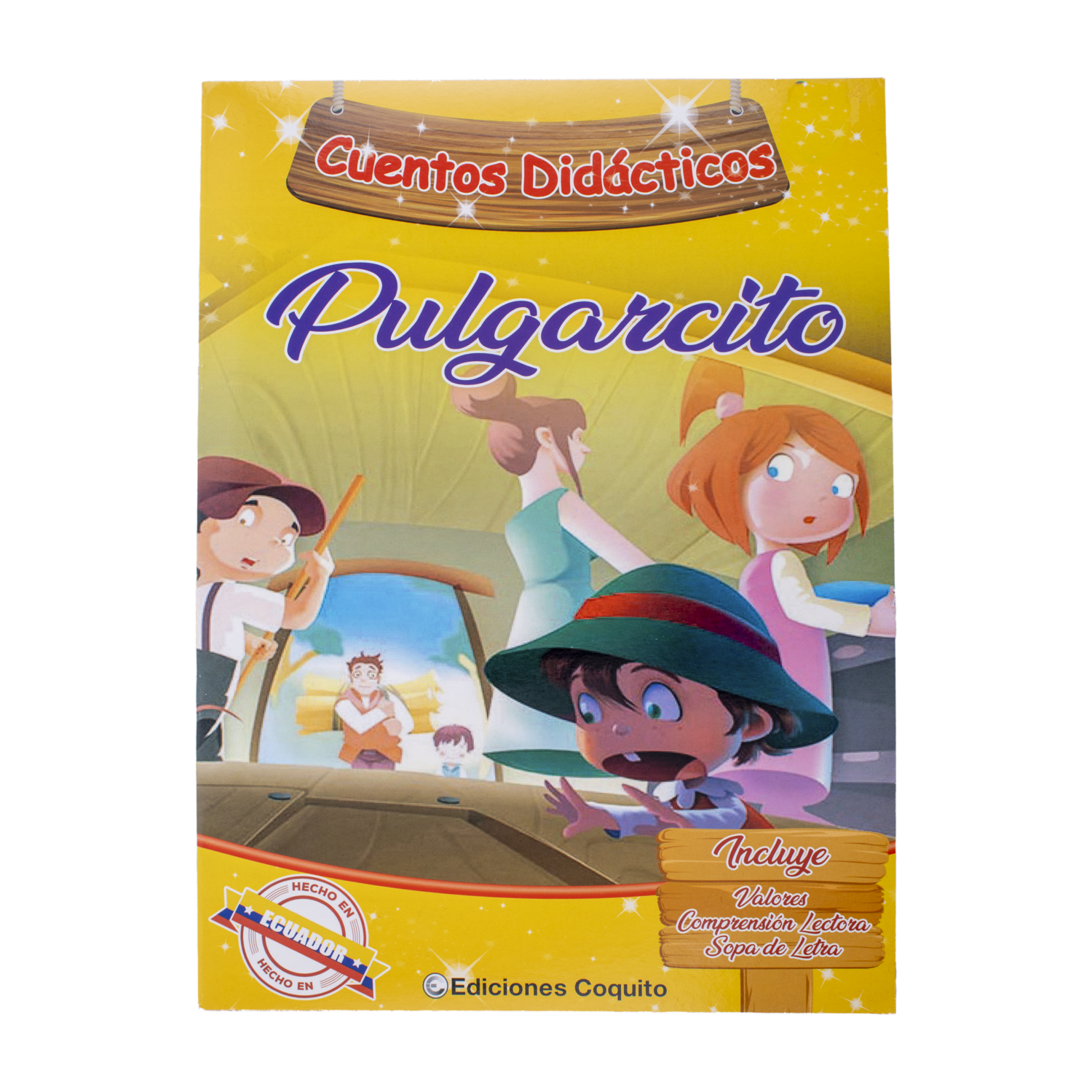 Libro Pulgarcito COQUITO 18 Páginas