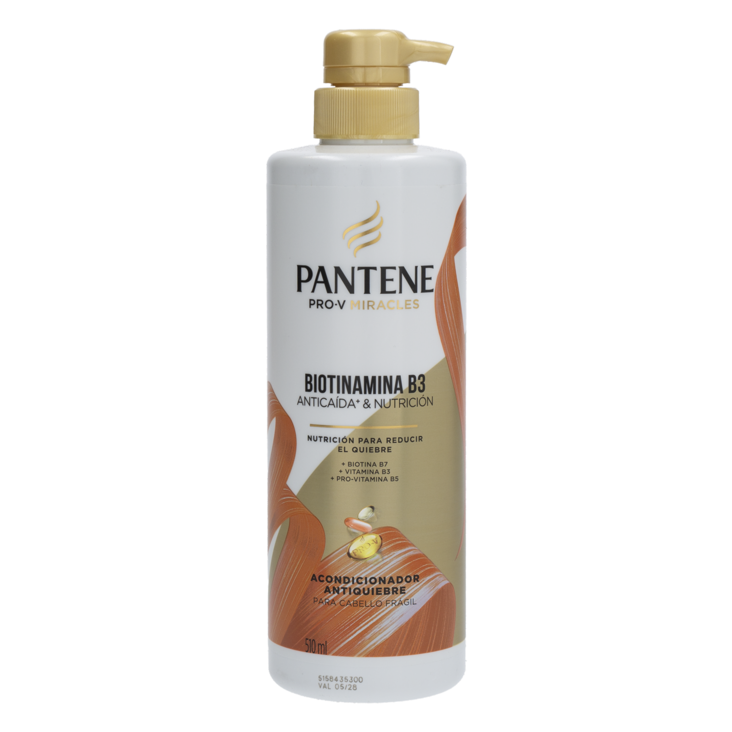Acondicionador Anti Caída & Nutrición Pro V Miracles Biotinamida B3 PANTENE 510 Ml