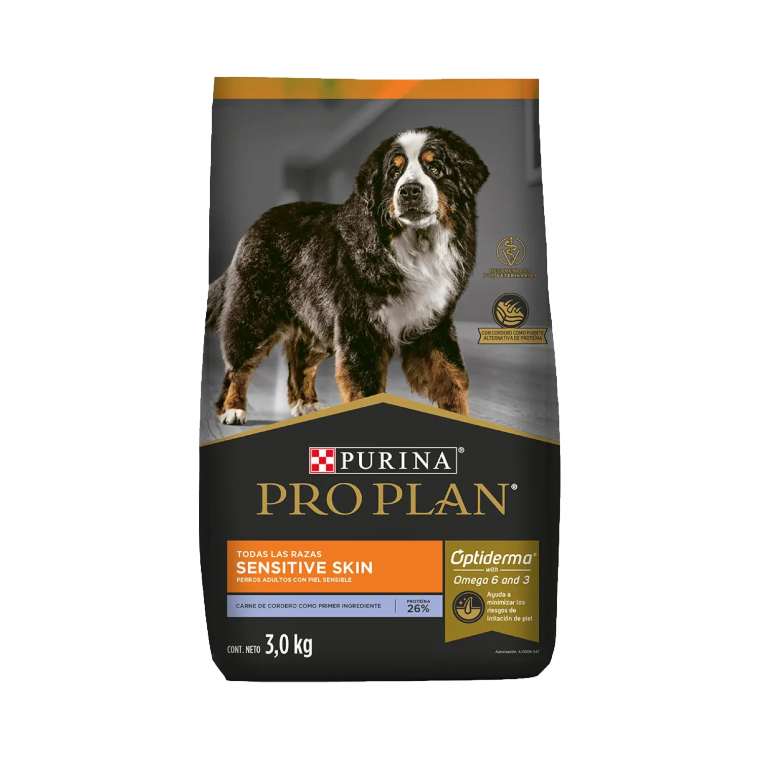 Alimento Para Perros Piel Sensible Todas Las Razas PRO PLAN 3 Kg
