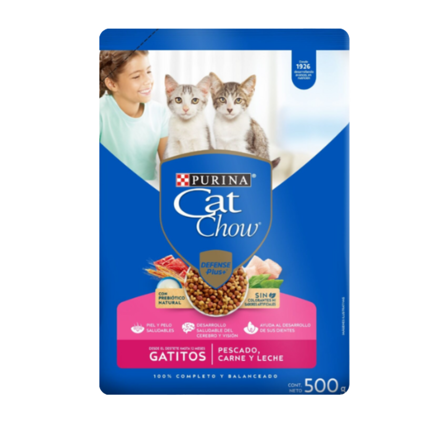 Alimento Para Gatitos Vida Sana Prebióticos PURINA CAT CHOW 500 G