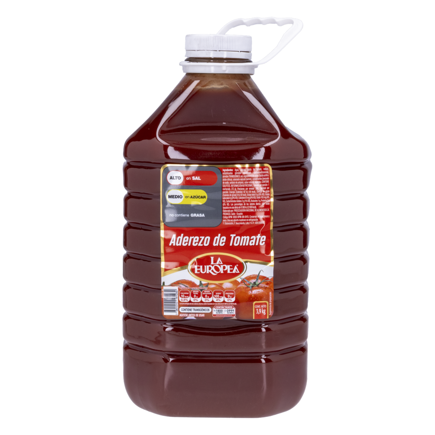 Aderezo De Tomate  Clásico LA EUROPEA 3 900 G