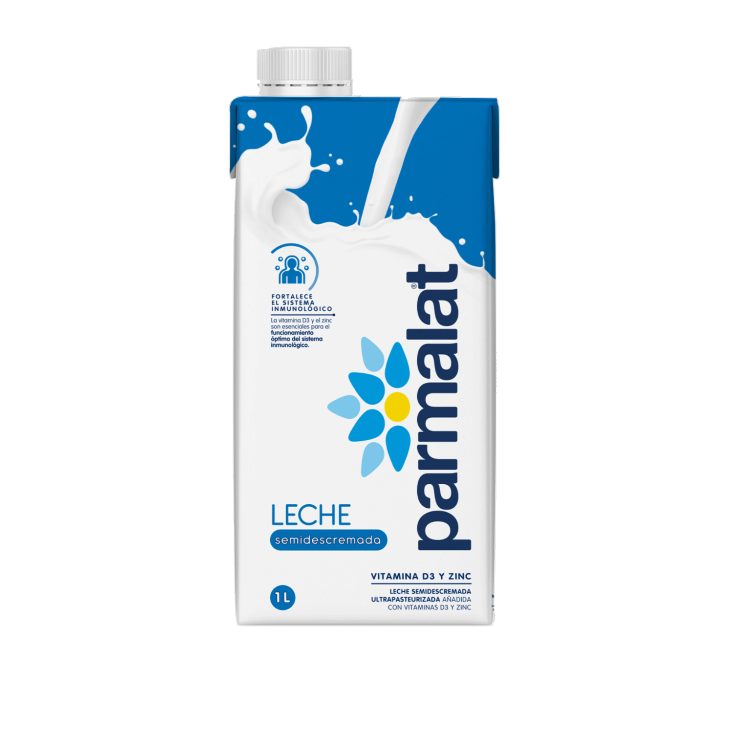 Leche Semidescremada Ultrapasteurizada PARMALAT 1000 Ml