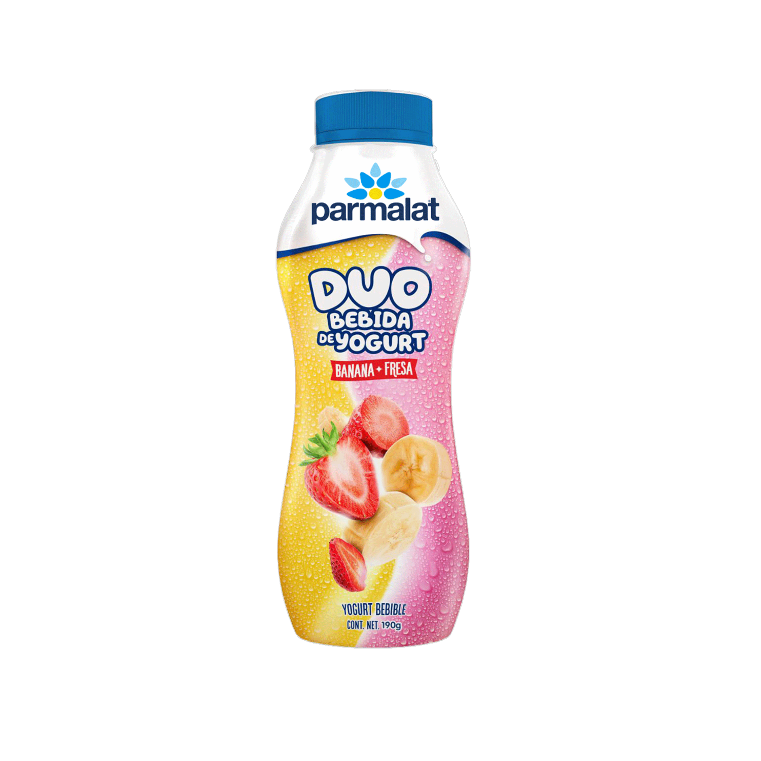 Bebida De Yogurt Dúo Fresa Y Banana PARMALAT 190 G