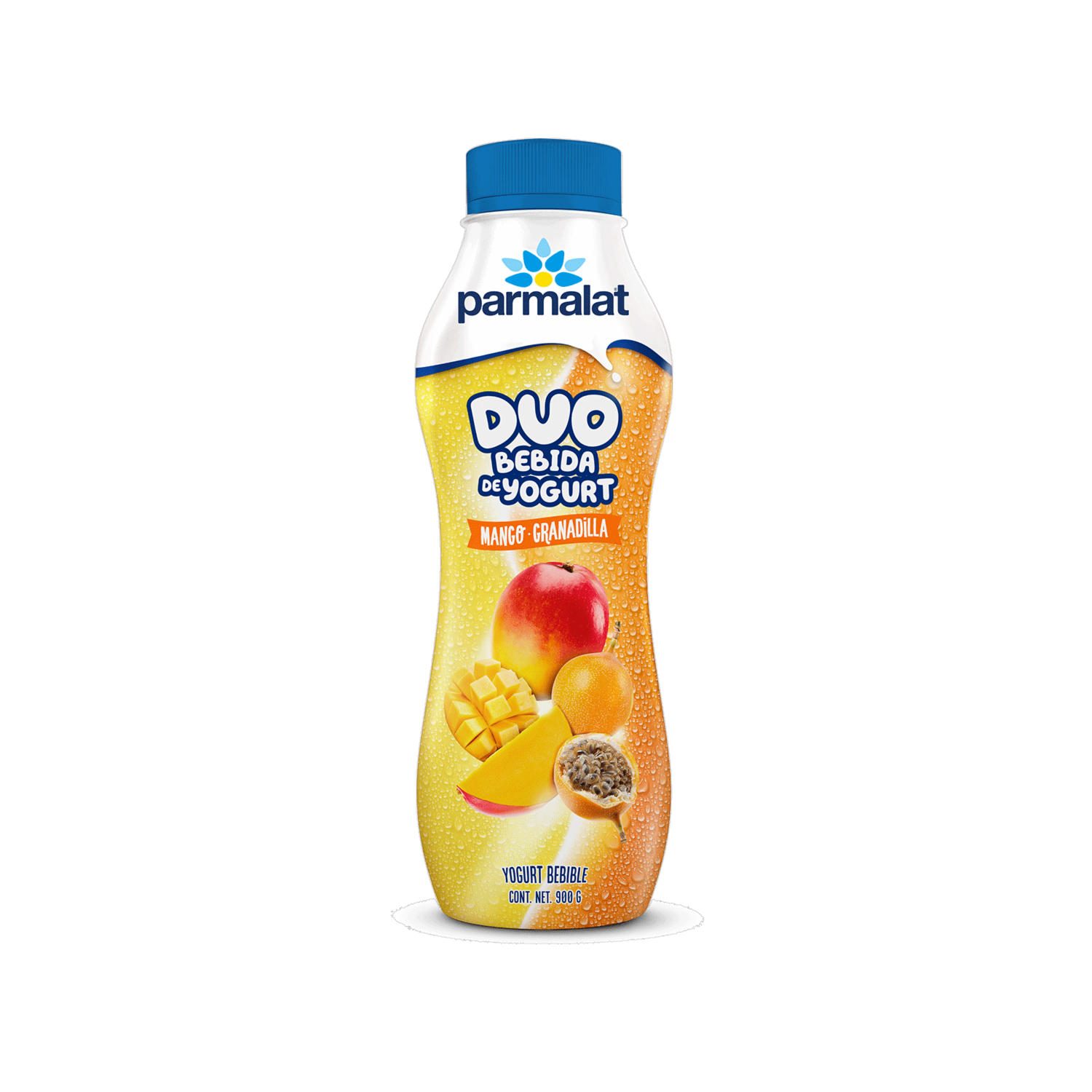 Bebida De Yogurt Dúo Mango Y Granadilla PARMALAT 900 G