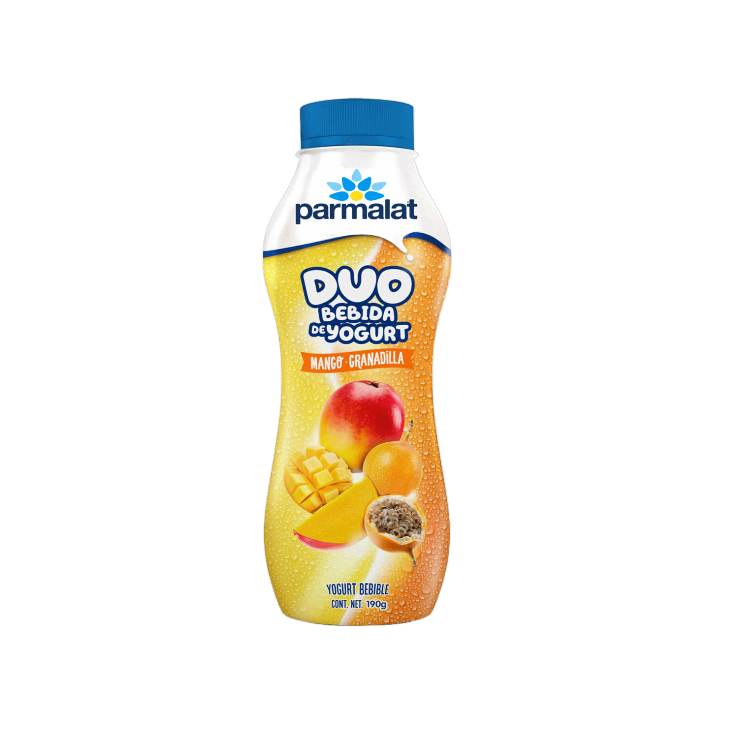 Bebida De Yogurt Dúo Mango Y Granadilla PARMALAT 190 G