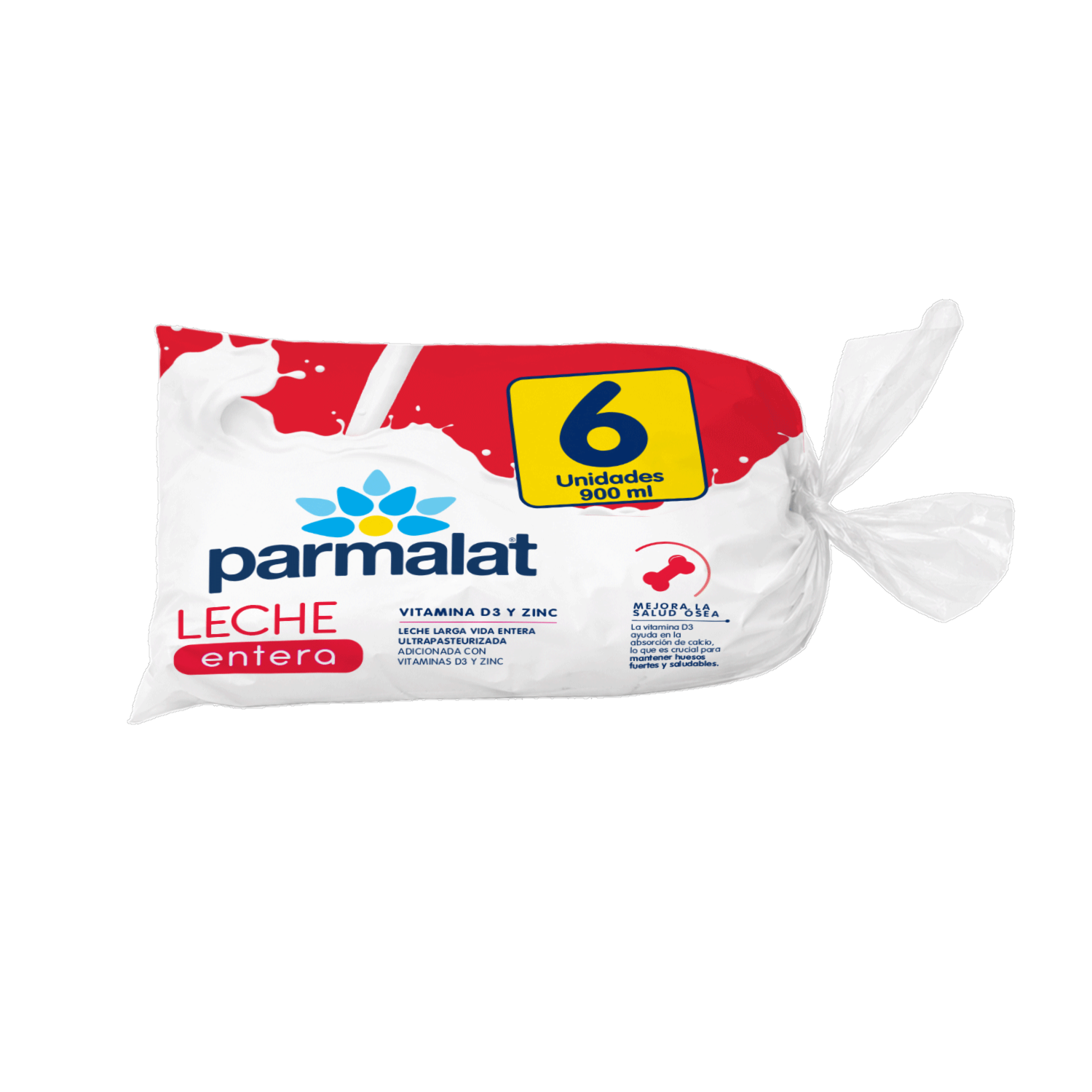 Leche Entera Ultrapasteurizada PARMALAT 6 X 900 Ml