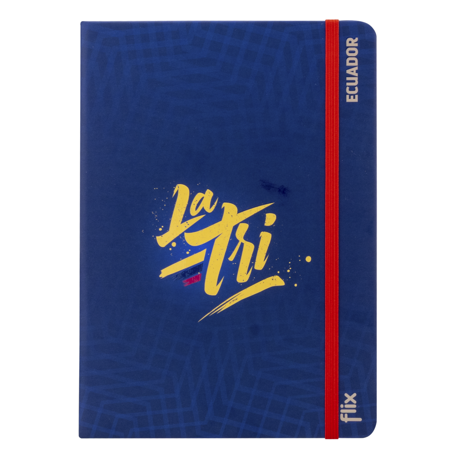 Libreta Pasta Dura Azul Cuadros FEF 80 Hojas
