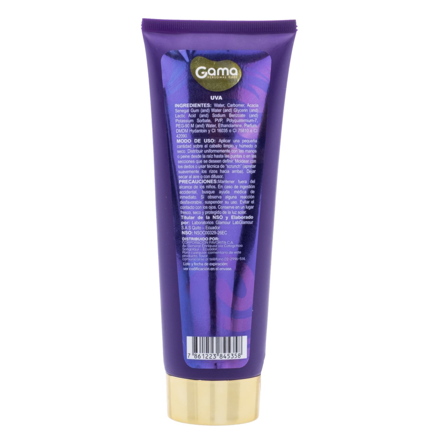 Gelatina Capilar Para Rizos Scruch Final GAMA 250 Ml
