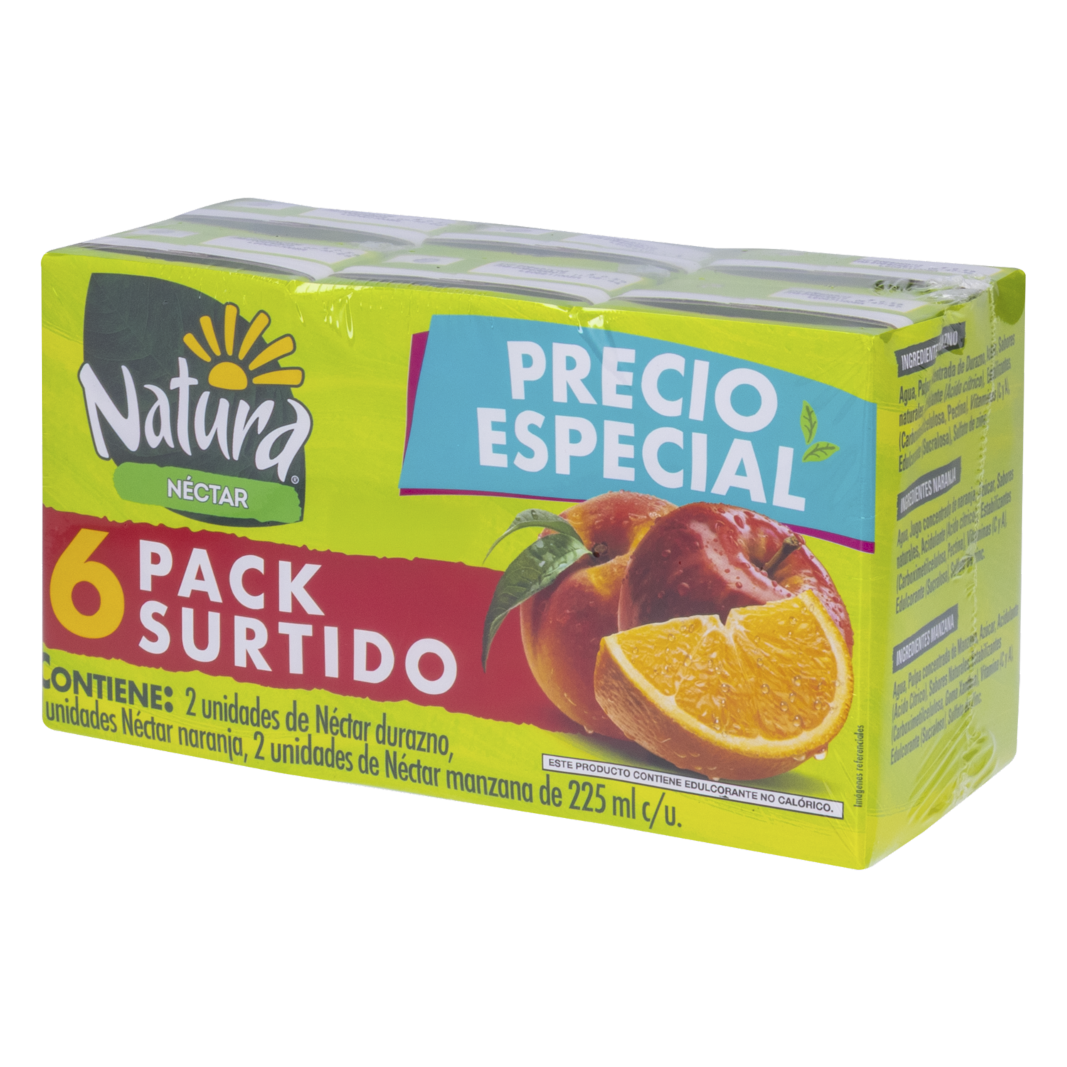 Néctar Sabores Surtidos NATURA 6 X 225 Ml