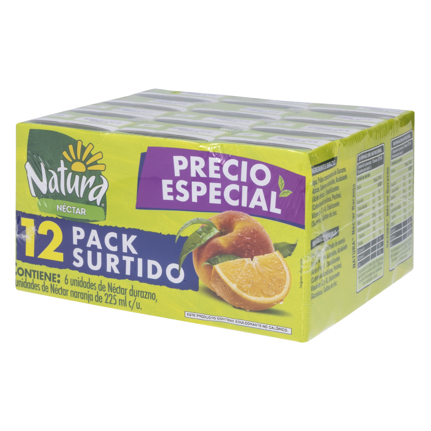 Néctar Sabores Surtidos NATURA 12 X 225 Ml