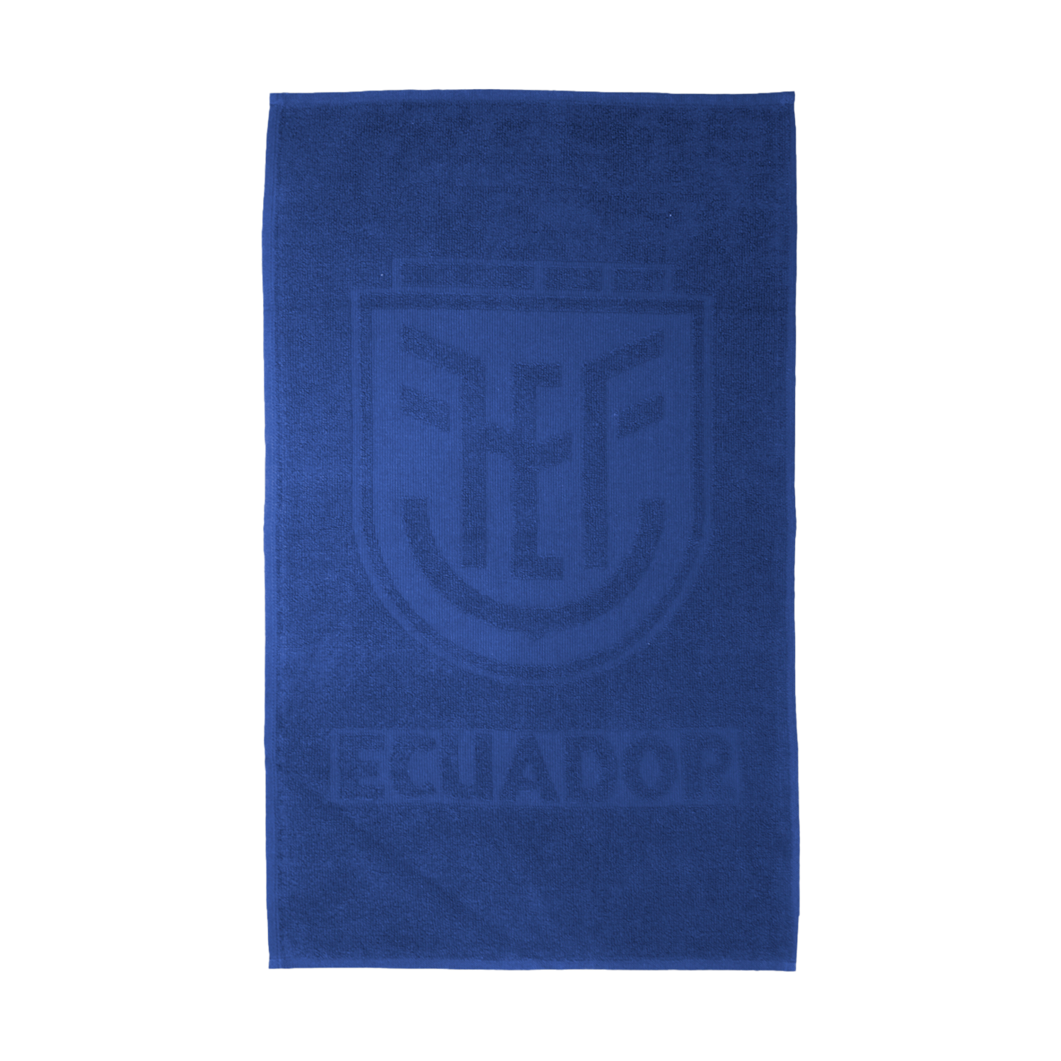 Toalla De Tocador Jacquard Unicolor Diseño Escudo Insignia Ecuador FEF 70X40 Cm
