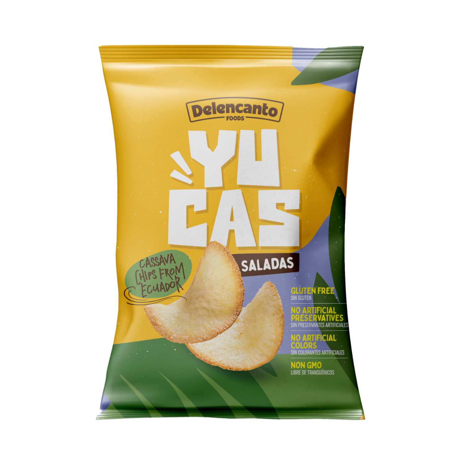 Chips De Yuca Frita Con Sal YUCAS 30 G