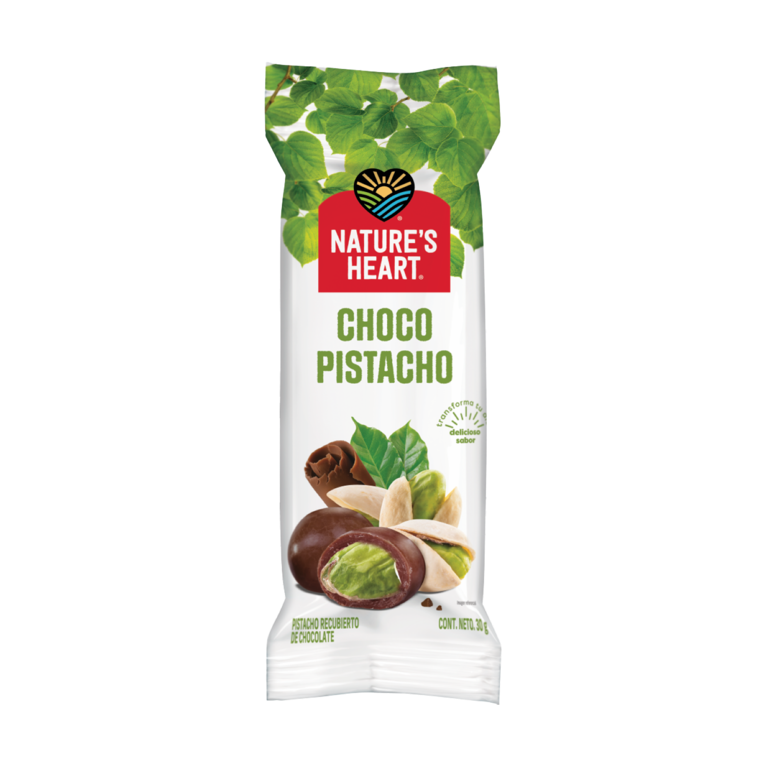 Pistachos Recubiertos De Chocolate NATURE´S HEART 30 G