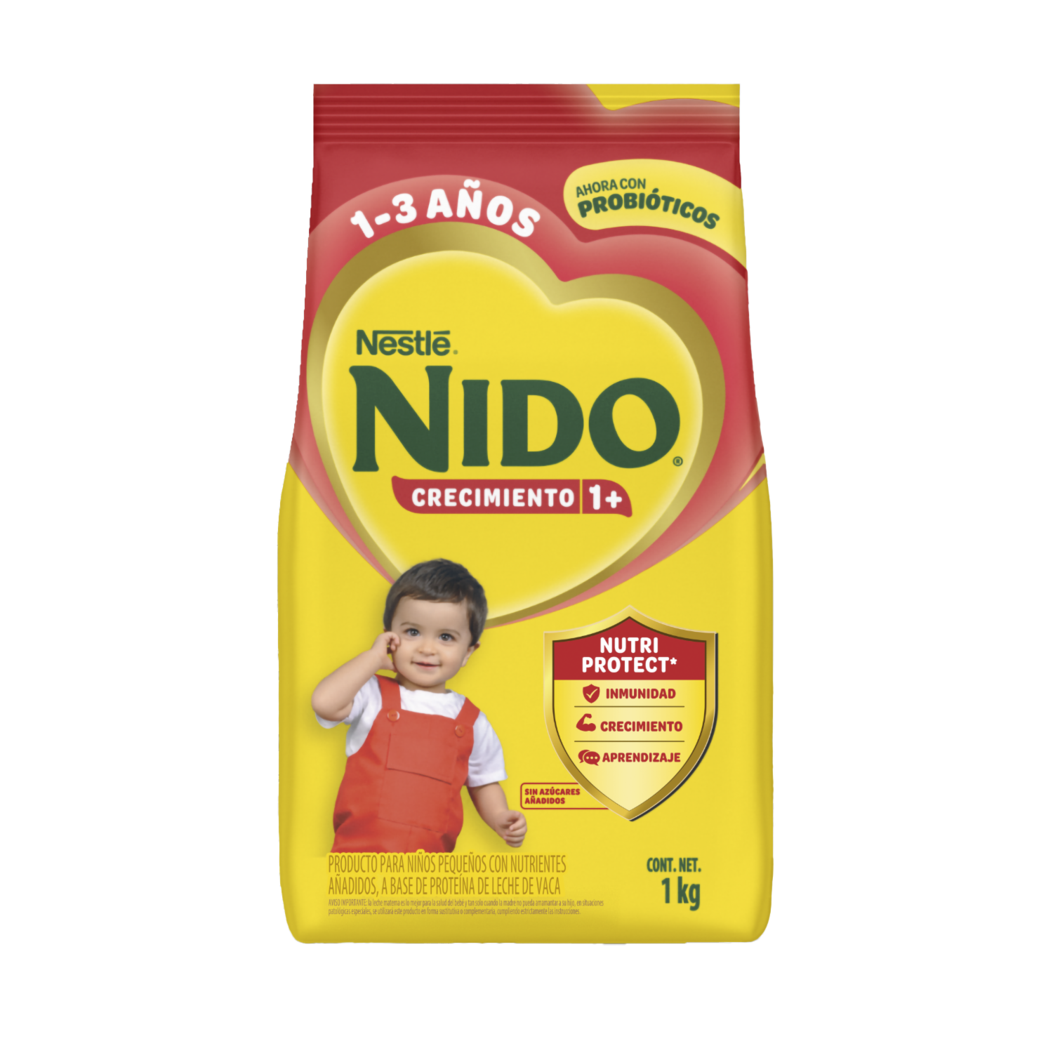 Fórmula Infantil 1+ Optimus Softpack NIDO 1 KG