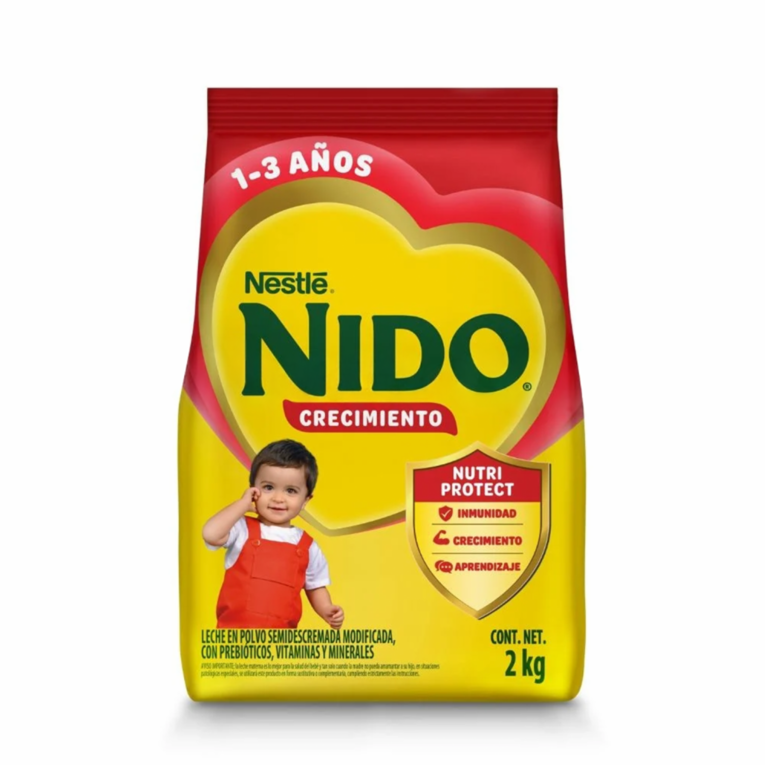 Fórmula Infantil 1+ Optimus Softpack NIDO 2 KG