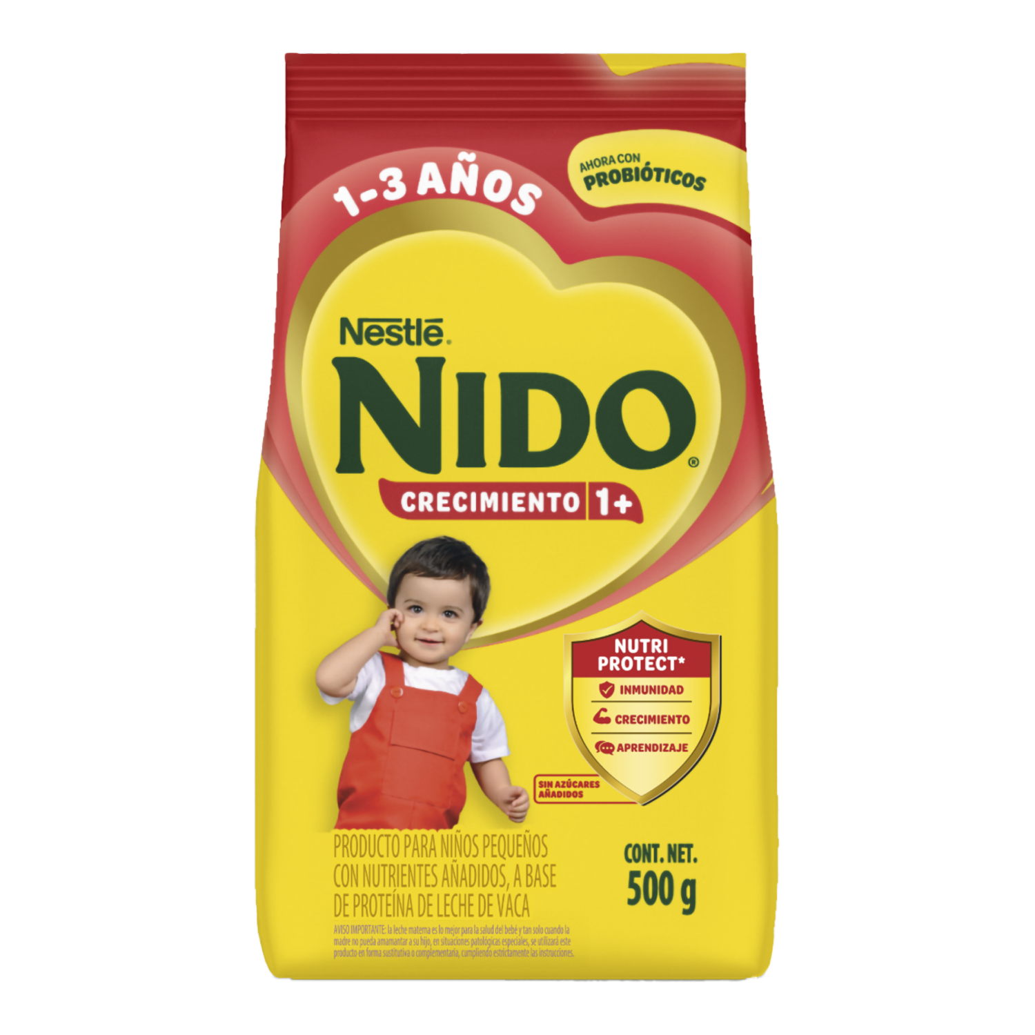 Fórmula Infantil 1+ Optimus Softpack NIDO 500 G