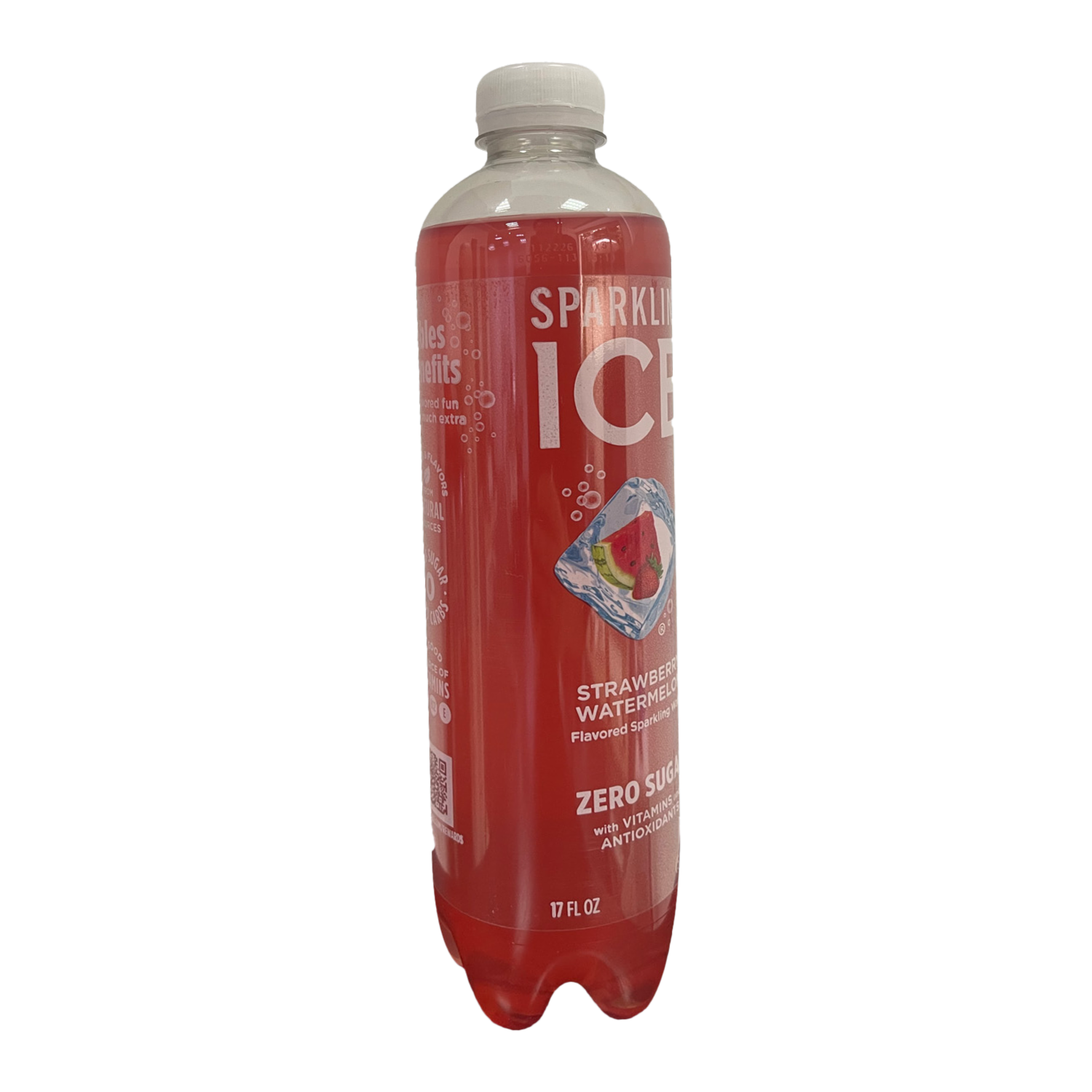 Agua Con Gas Strawberry Watermelon Sin Azúcar SPARKLING ICE 502,8 Ml