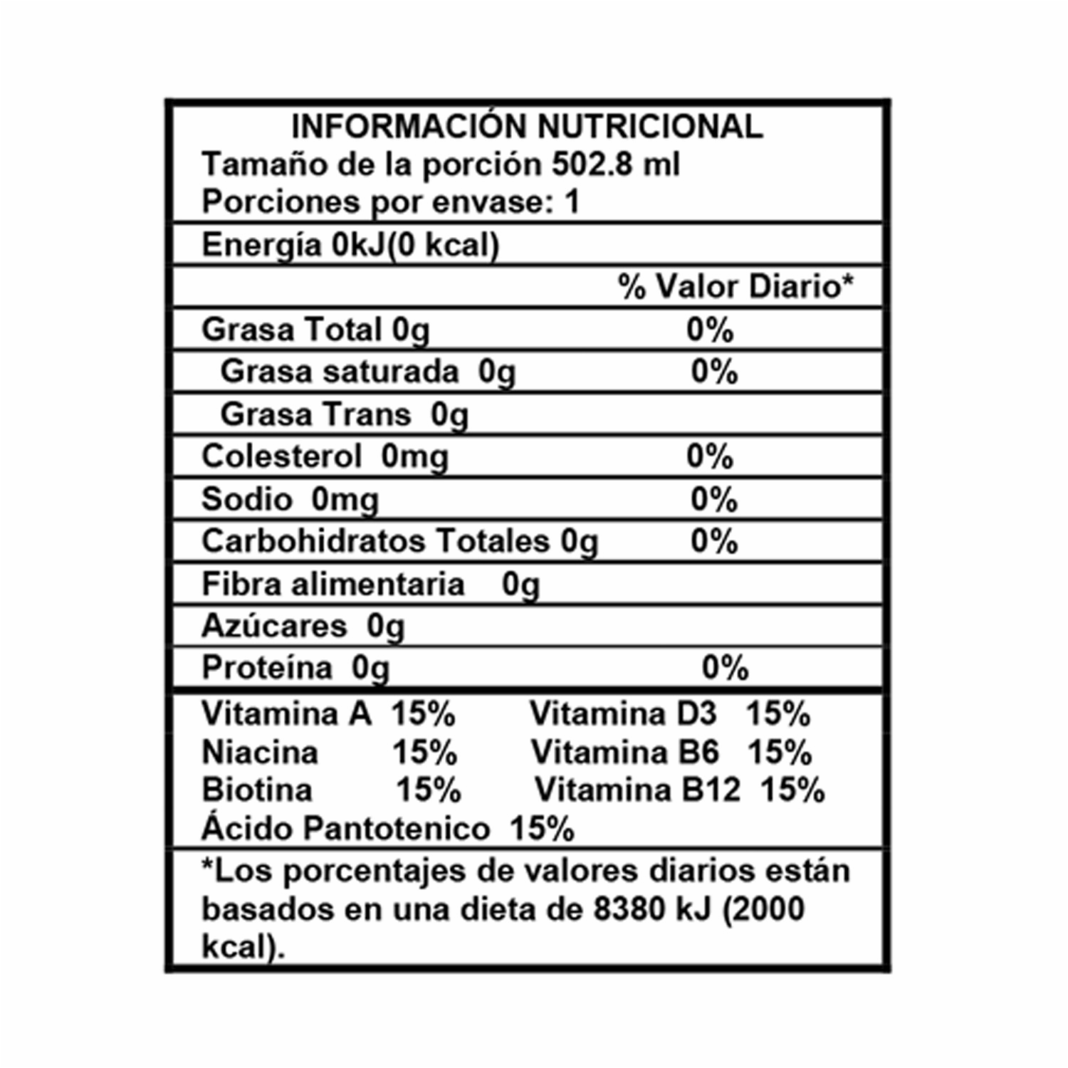 Agua Con Gas Fruit Punch Sin Azúcar SPARKLING ICE 502,8 Ml
