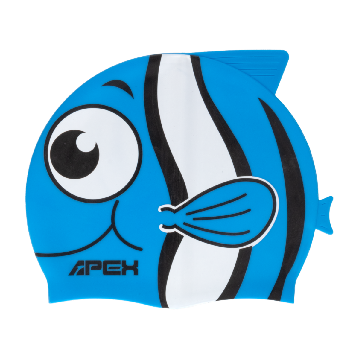 Gorro De Natación Para Niños Diseño Pez Azul APEX 1 Pieza