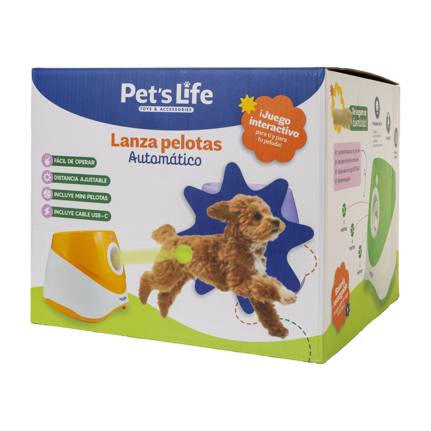 Máquina De Juego Lanza Pelotas De Mascota DAEWOO Unidad