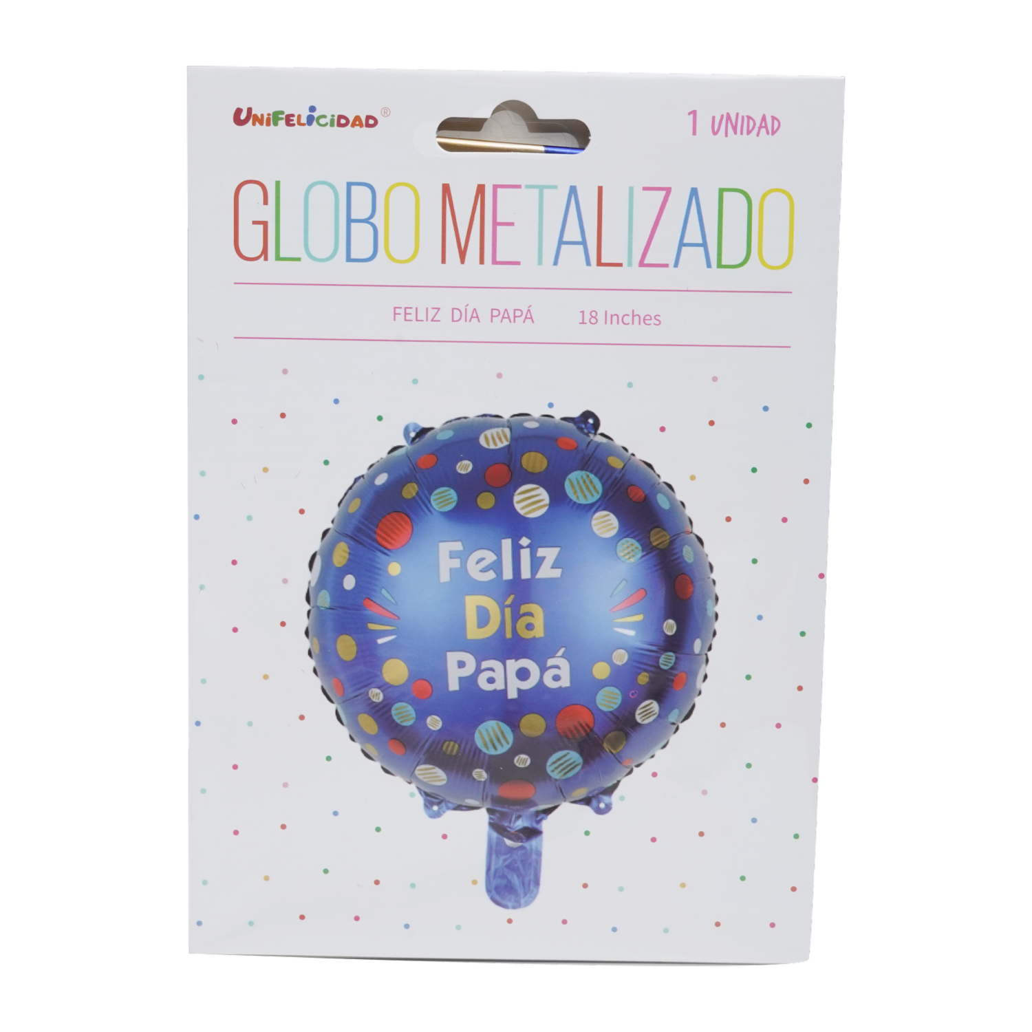 Globo Feliz Dia Papá UNIFELICIDAD 18 Pulgadas