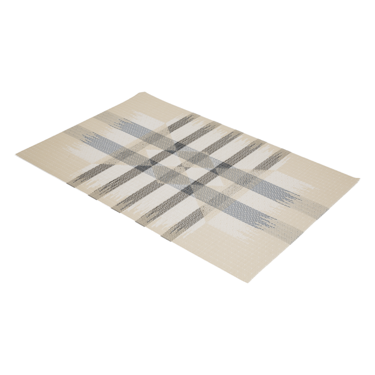 Individual De Mesa Diseño Janeth Gris FREE HOME 1 Pieza