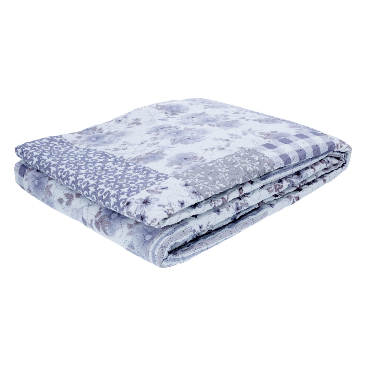 Sobrecama Patchwork Tyler Gris FREE HOME