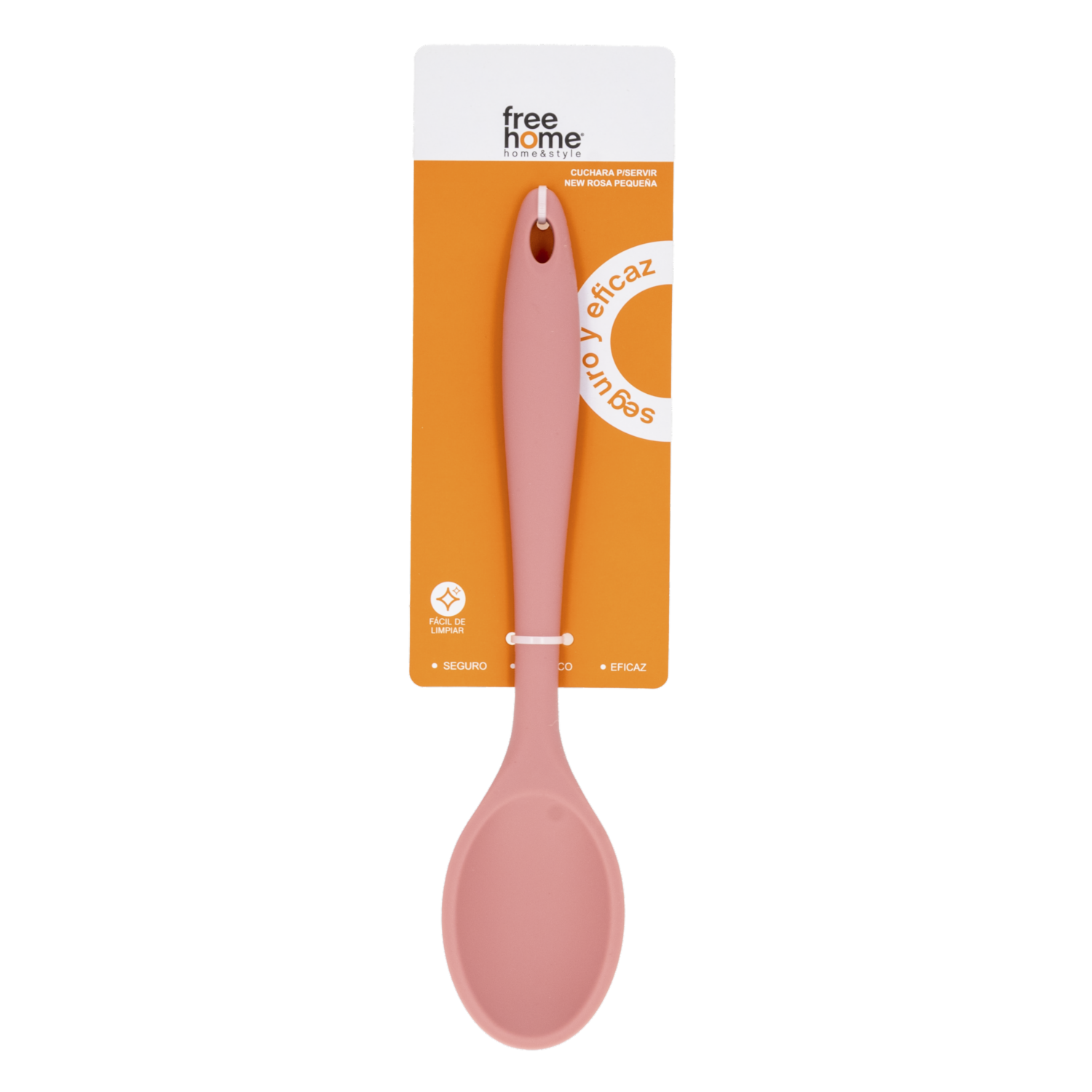 Cuchara Para Servir De Silicona New Rosa FREE HOME Pequeño