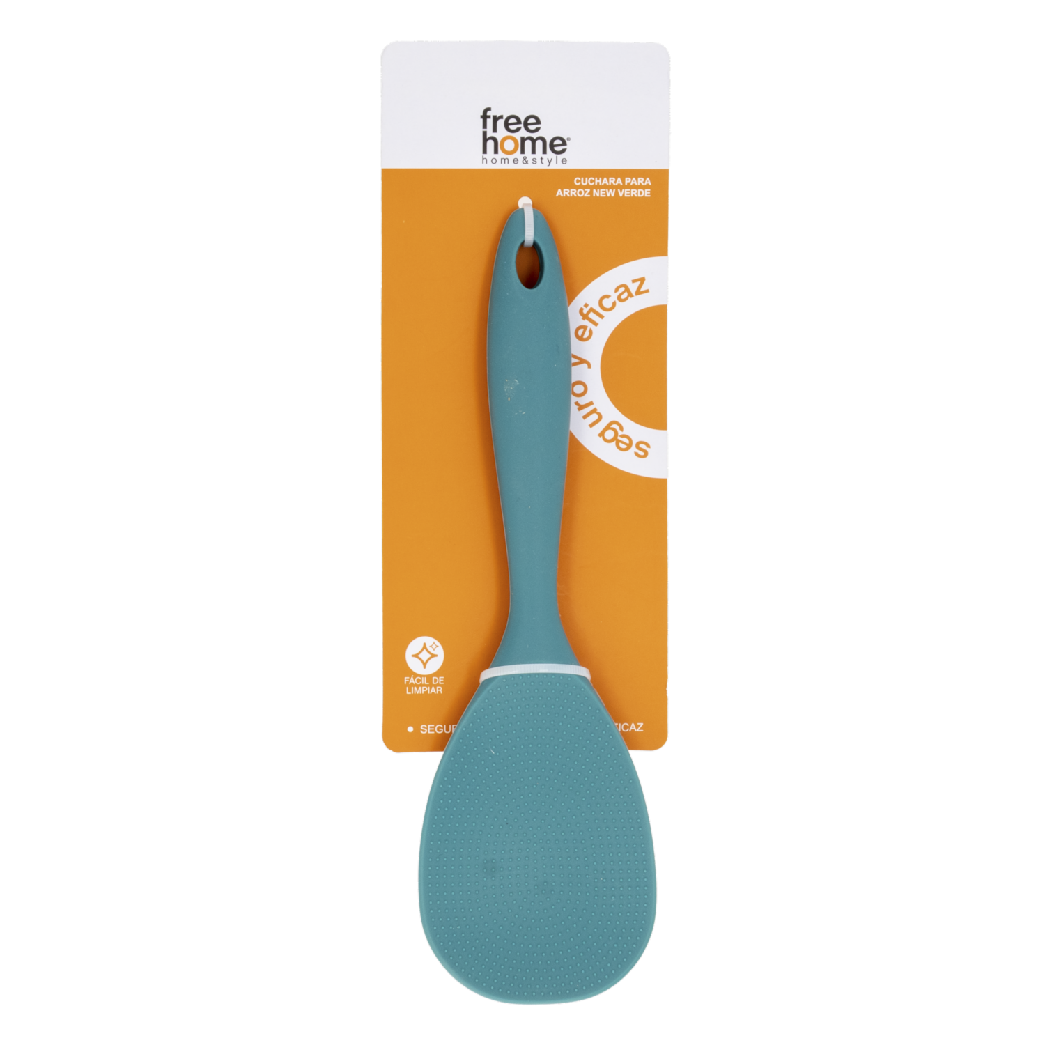 Cuchara Para Arroz De Silicona New Verde FREE HOME Unidad