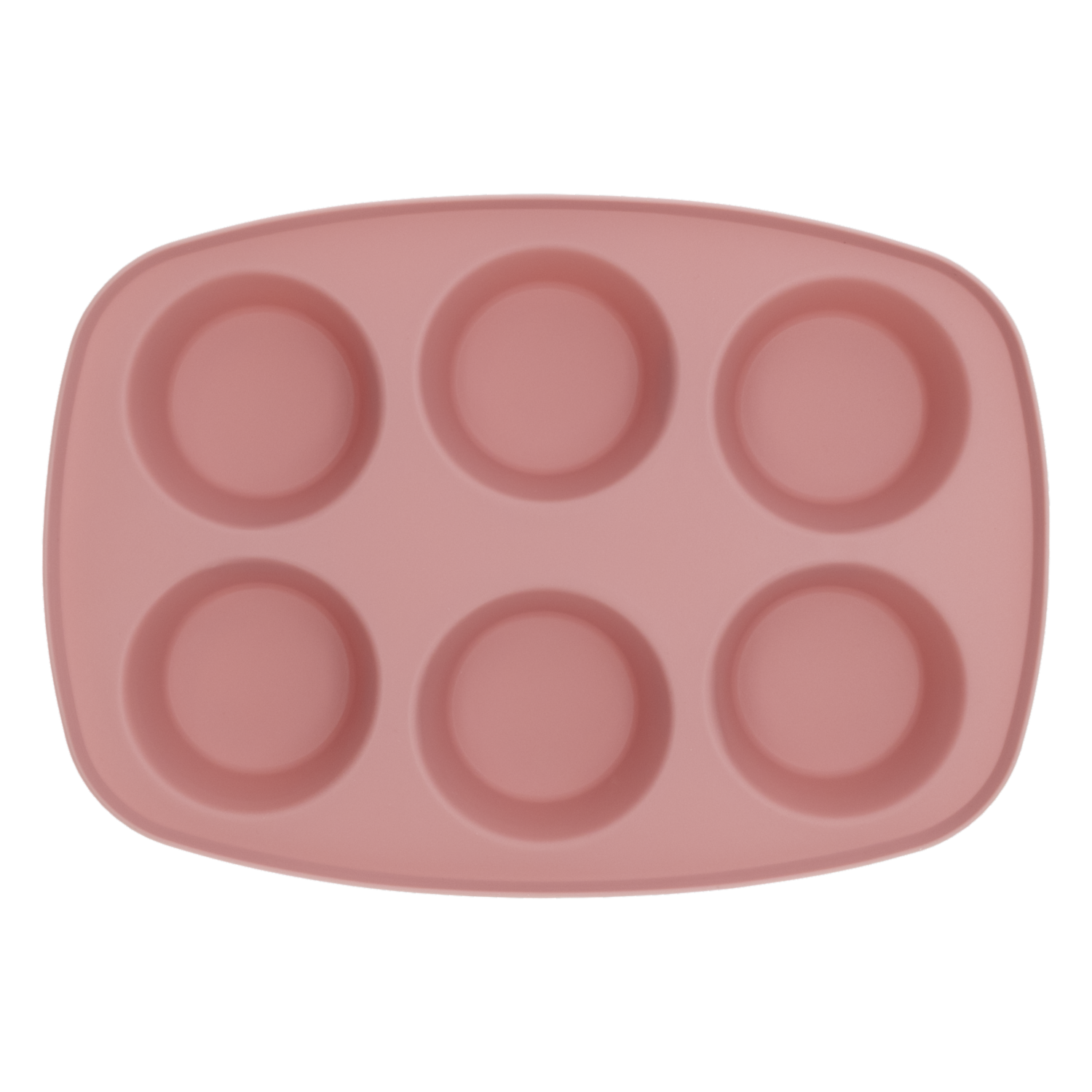 Molde Para Muffins De Silicón Sweet Rosa FREE HOME Unidad