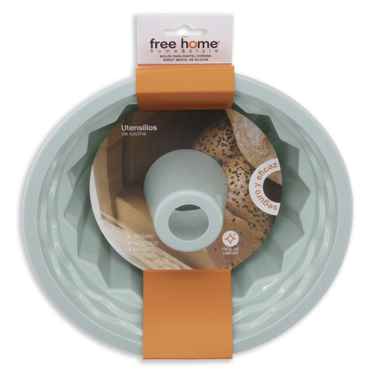 Molde Para Pastel Corona De Silicón Sweet Menta FREE HOME Unidad