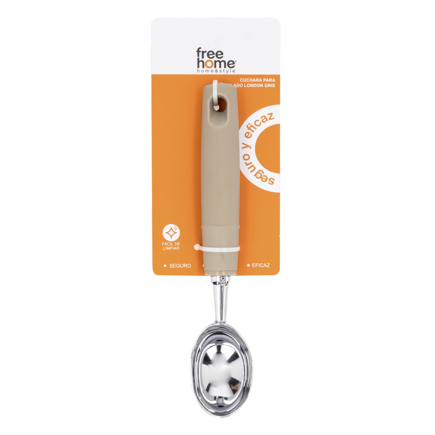 Cuchara Para Helado London Gris FREE HOME Unidad