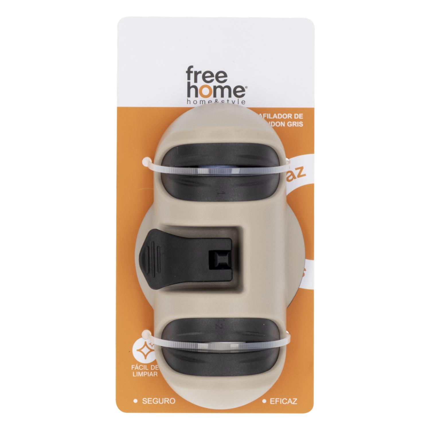Afilador De Cuchiillos London Gris FREE HOME Unidad