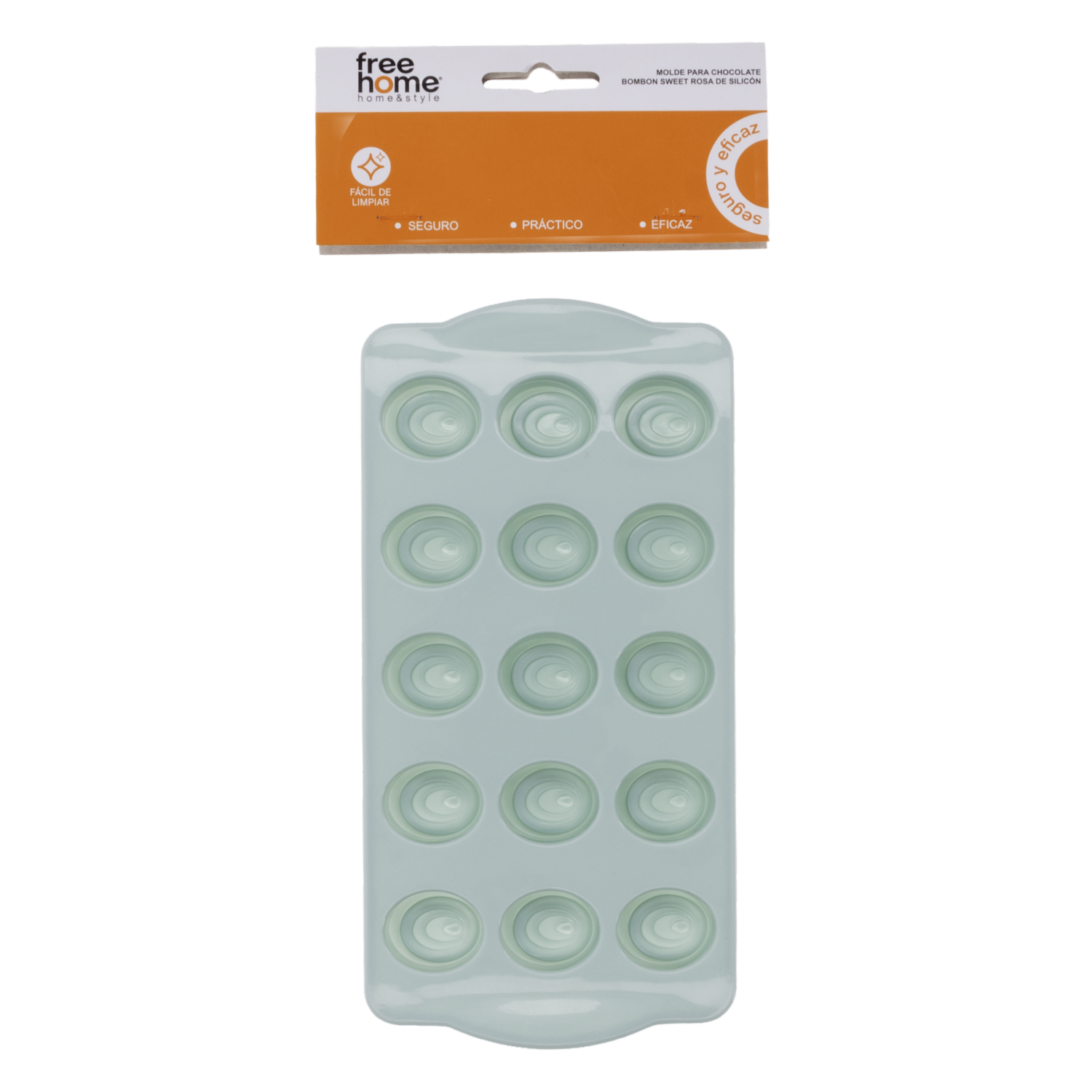 Molde Para Chocolate De Silicón Bombon Sweet Menta FREE HOME Unidad