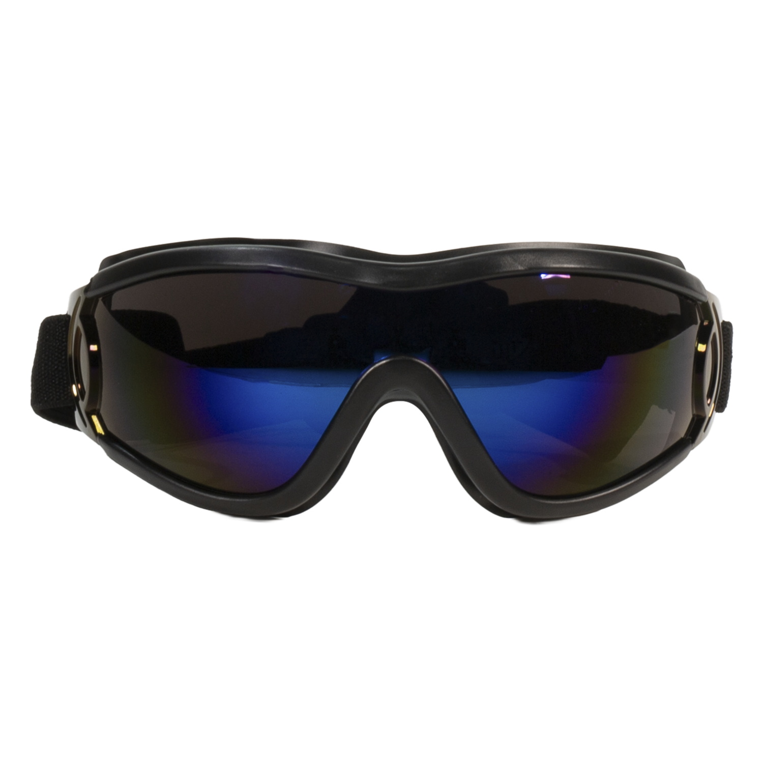 Gafas Para Mascotas Negro+ Lente Azul KOOME 17X8 Cm