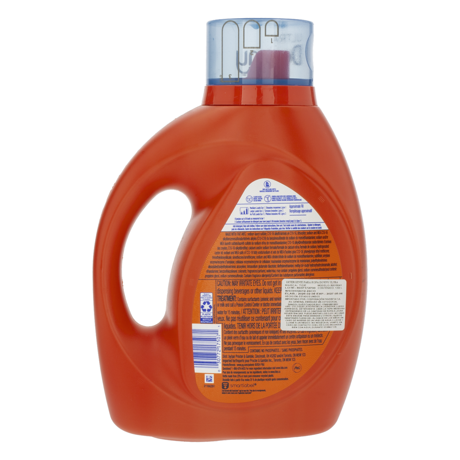 Detergente Líquido Plus Ultra Downy April Fresh TIDE 1.62 L