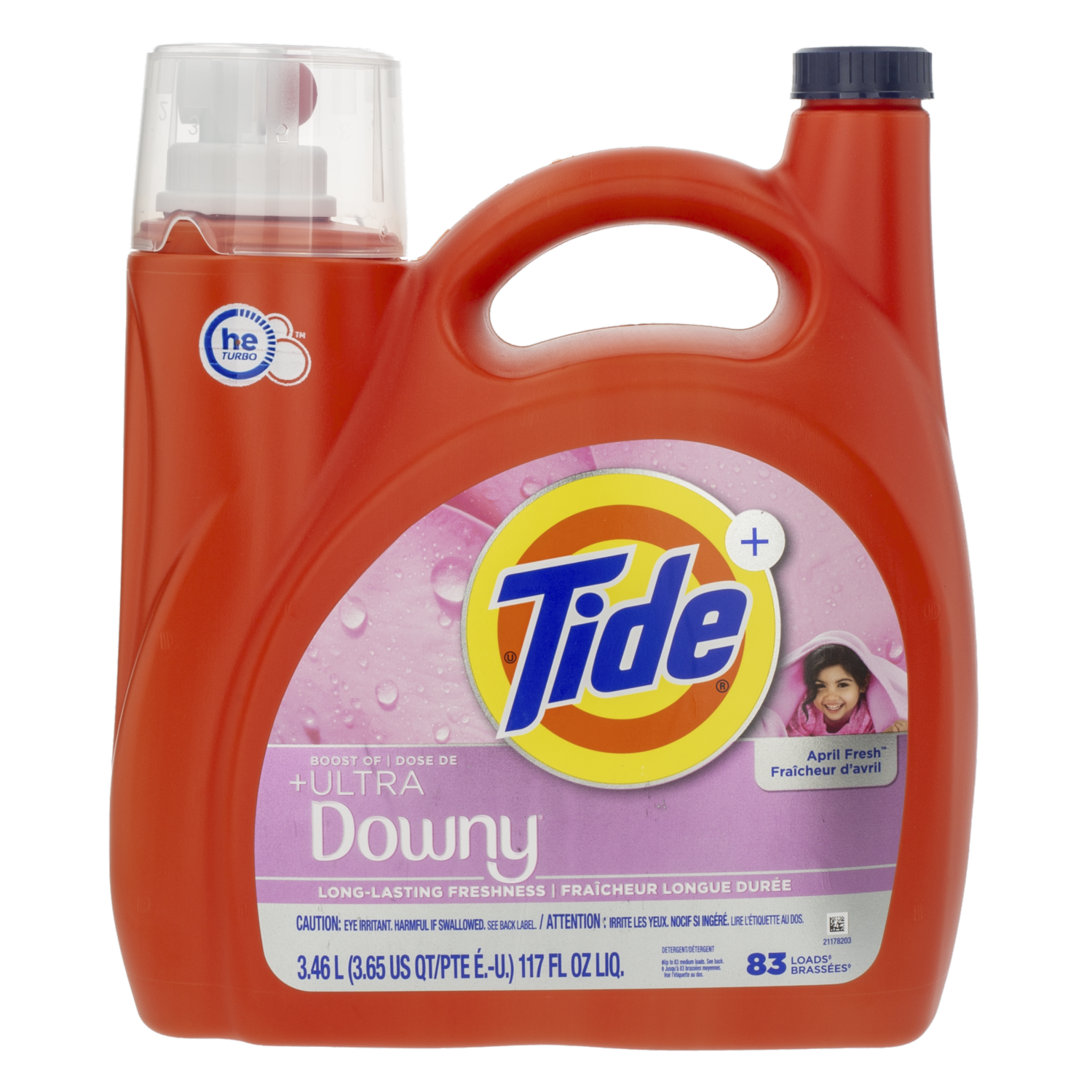 Detergente Líquido Plus Ultra Downy April Fresh TIDE 3.46 L