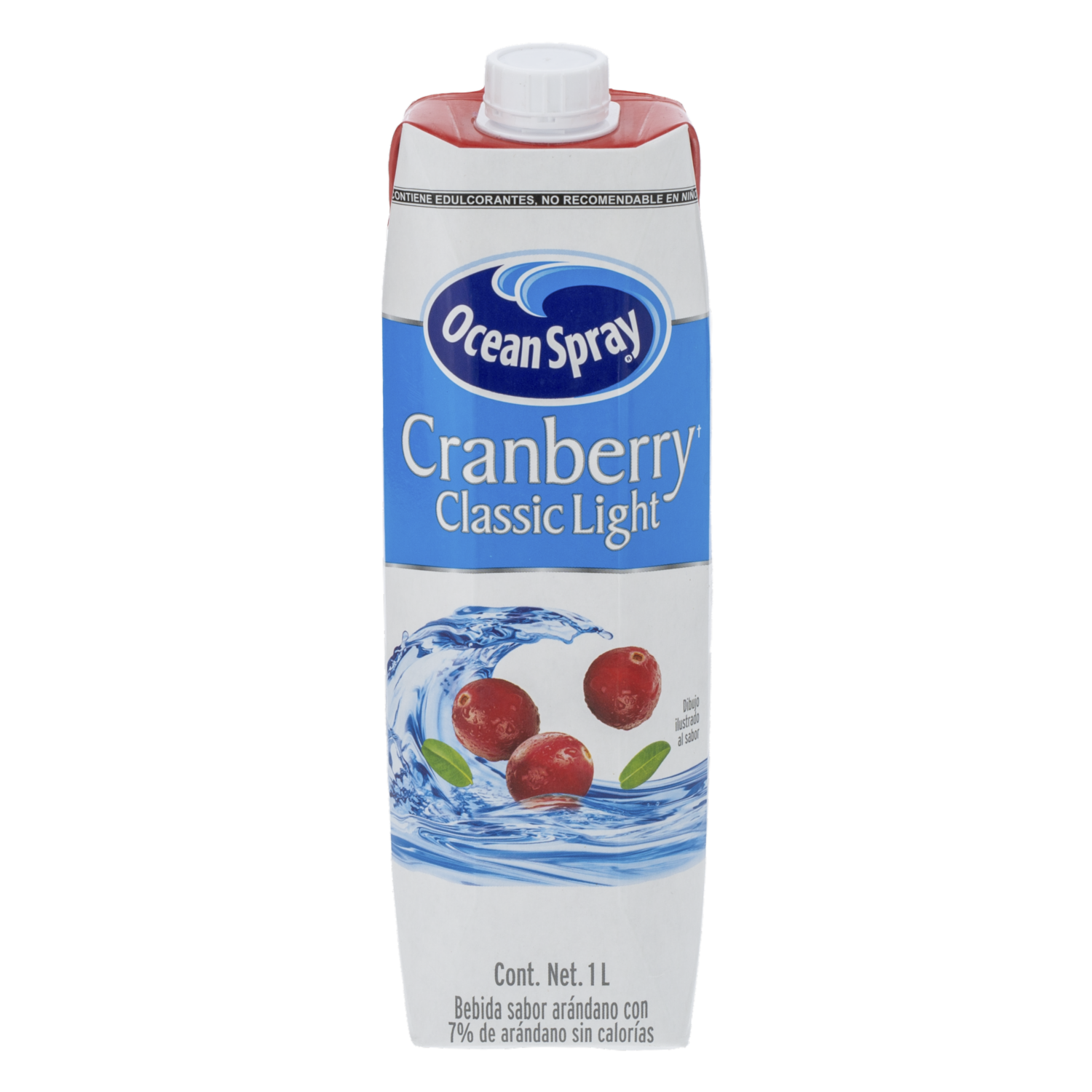 Jugo De Arándanos Clásica Light OCEAN SPRAY 1000 Ml