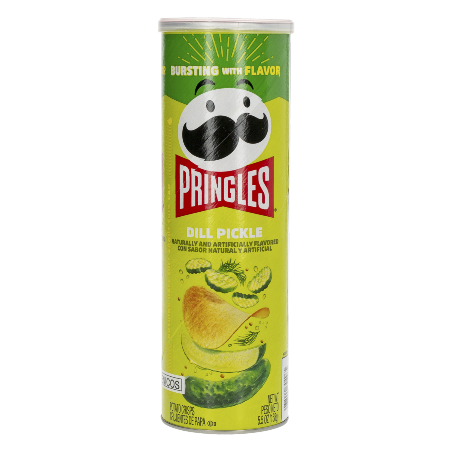 Papas Fritas Dill Pickle PRINGLES 158 G