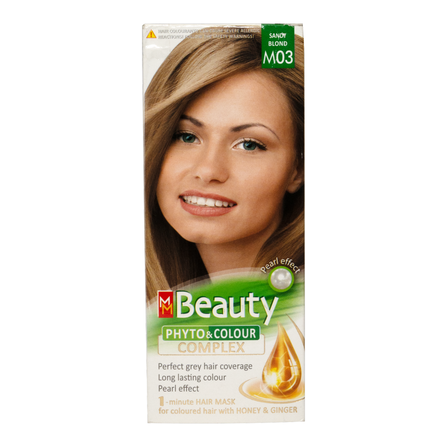 Tinte De Cabello Beauty Phyto&Colur Complex Sandy Blond M03 MM BEAUTY Unidad