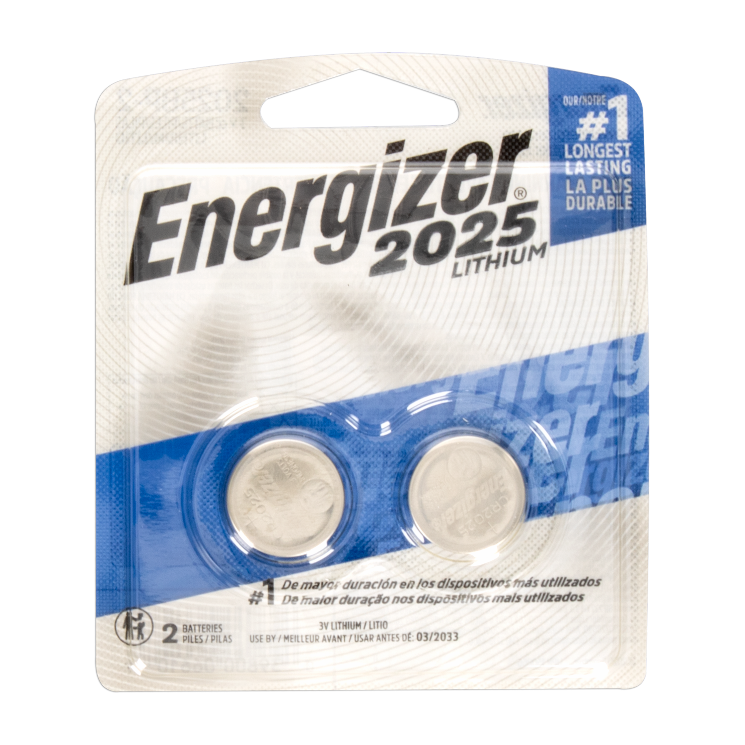 Pilas Reloj 2025 ENERGIZER X 2 Uds