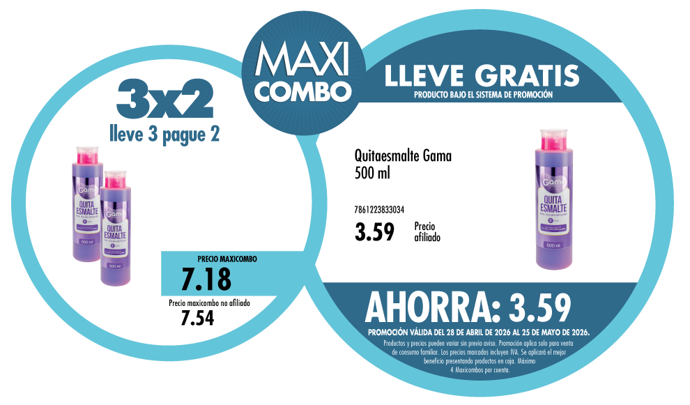 Maxicombo 3×2 -24